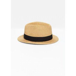 brand new &other stories grass hat